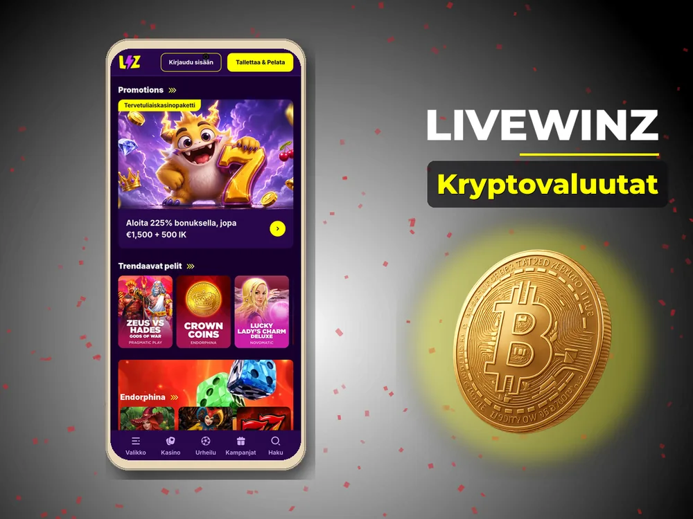 Livewinz - Kryptovaluutat