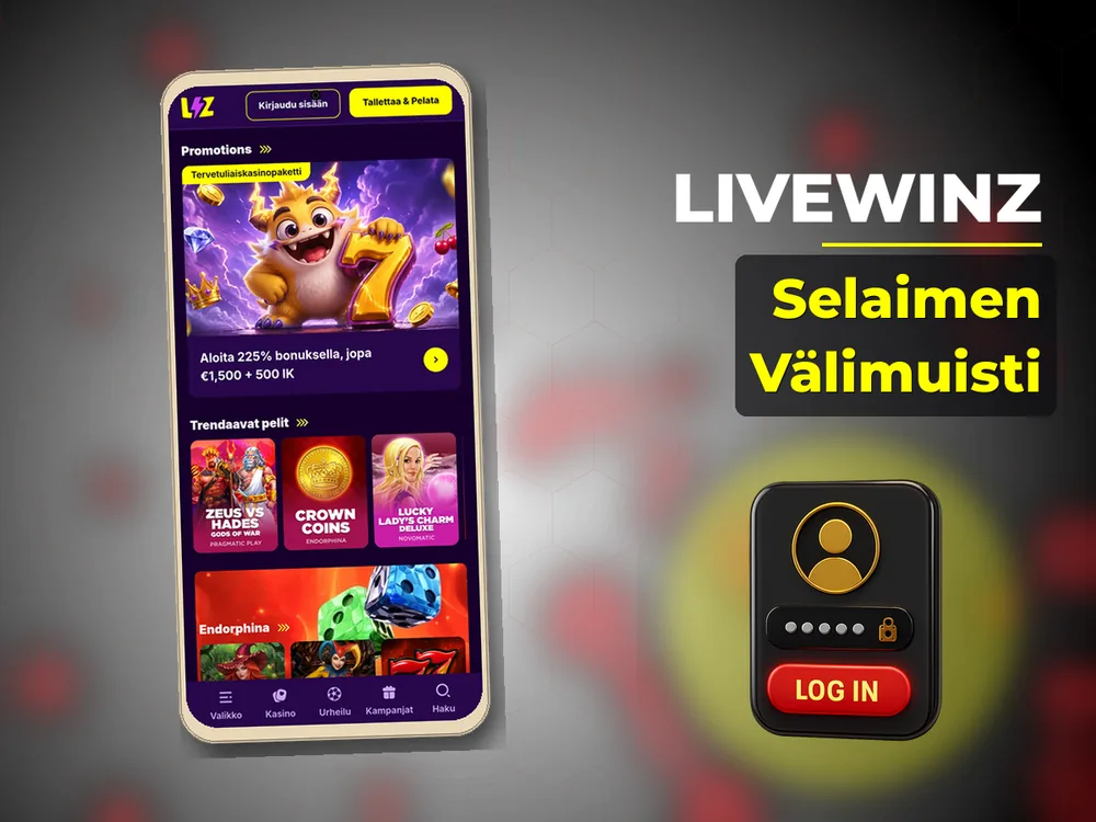Livewinz - Selaimen Välimuisti