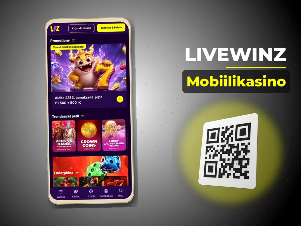 Livewinz - Mobiilikasino