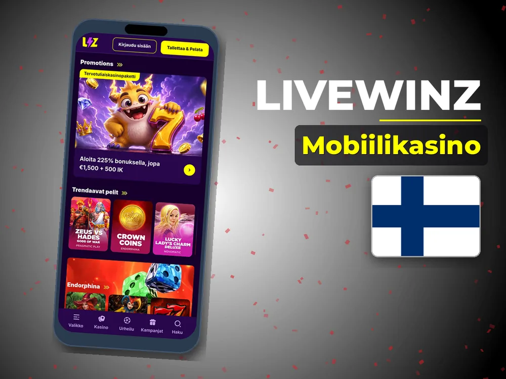 Livewinz - Mobiilikasino