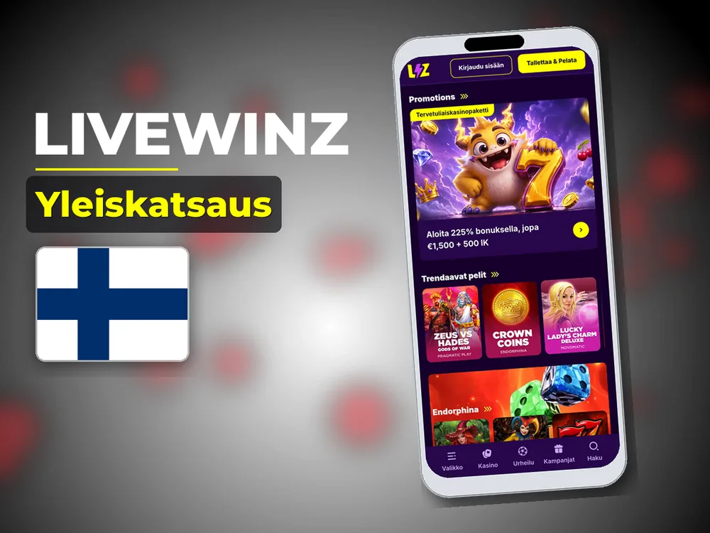 Livewinz - Tervetuliaisbonus
