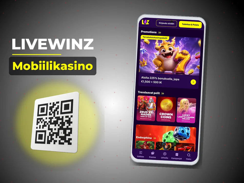Livewinz - Mobiilikasino